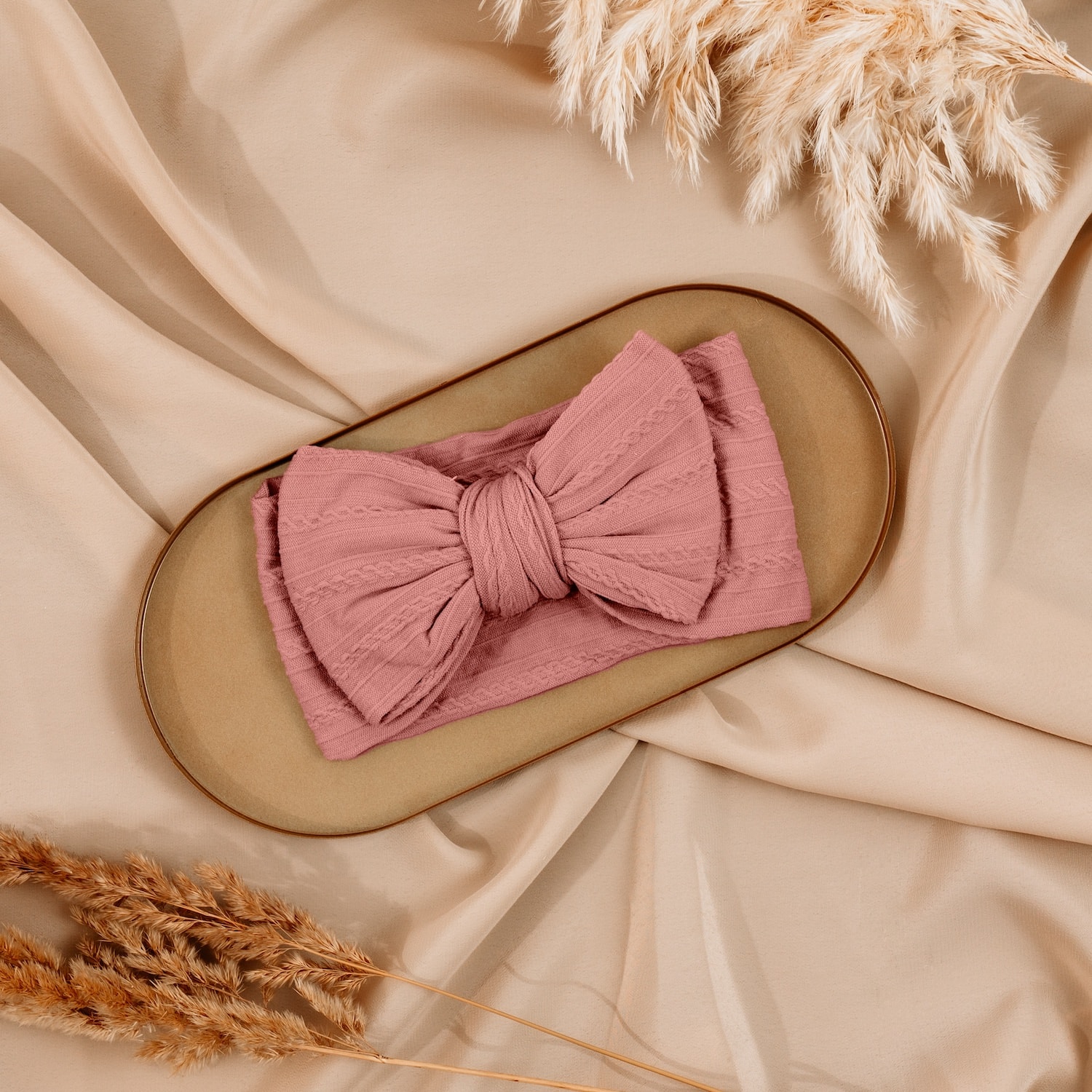 pandelka-s-pletka-pepel-ot-rozi Панделка с плетка (Knitted) - Пепел от рози - Image 1